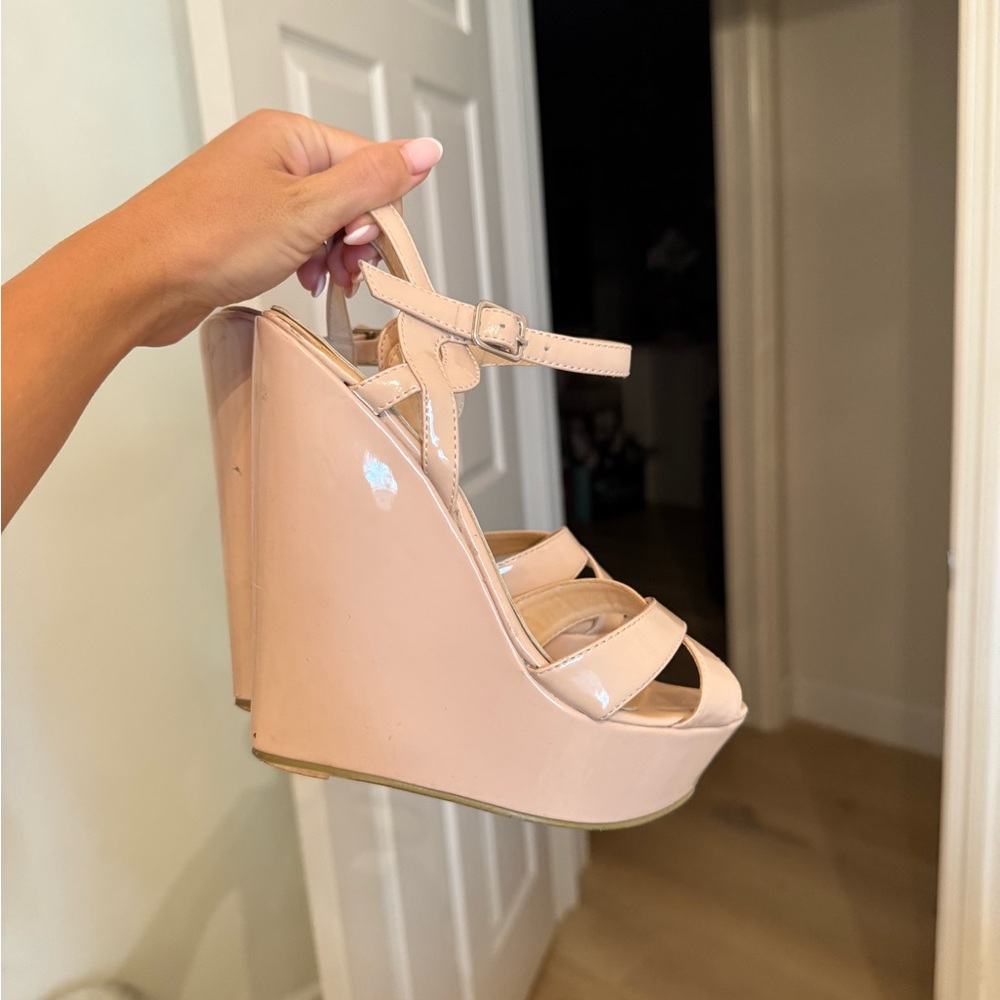 Size 37 platform wedges